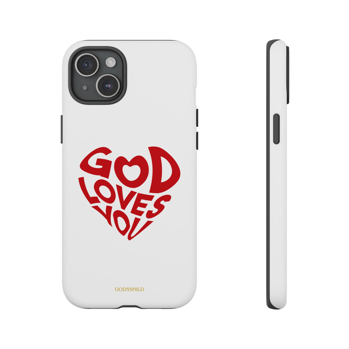 God Loves You heart