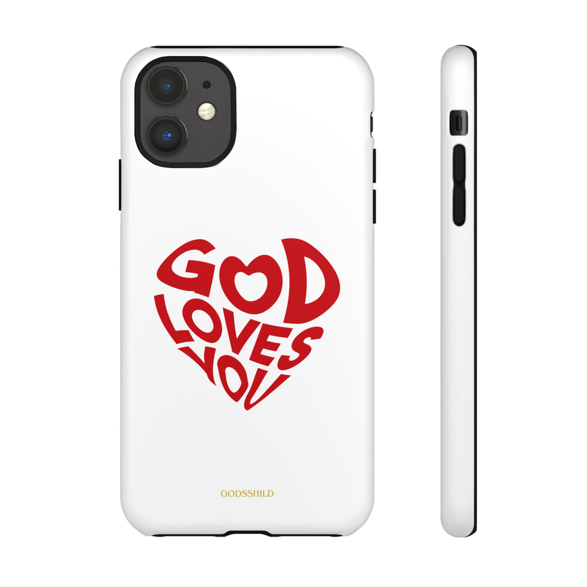God Loves You heart
