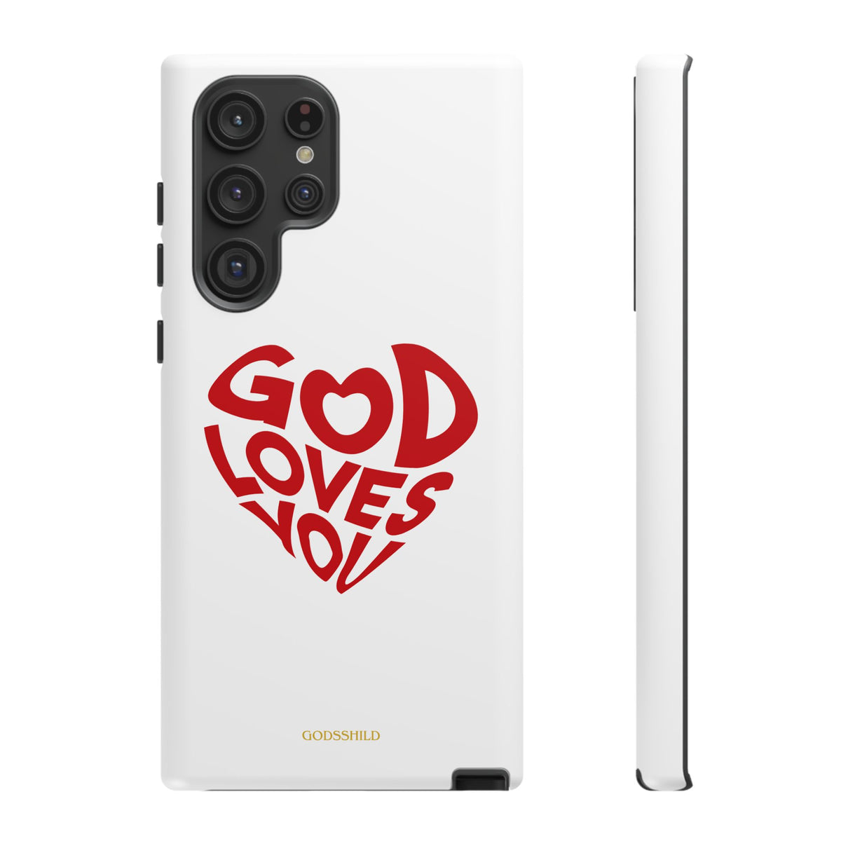 God Loves You heart