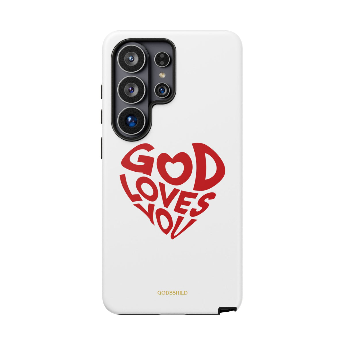 God Loves You heart