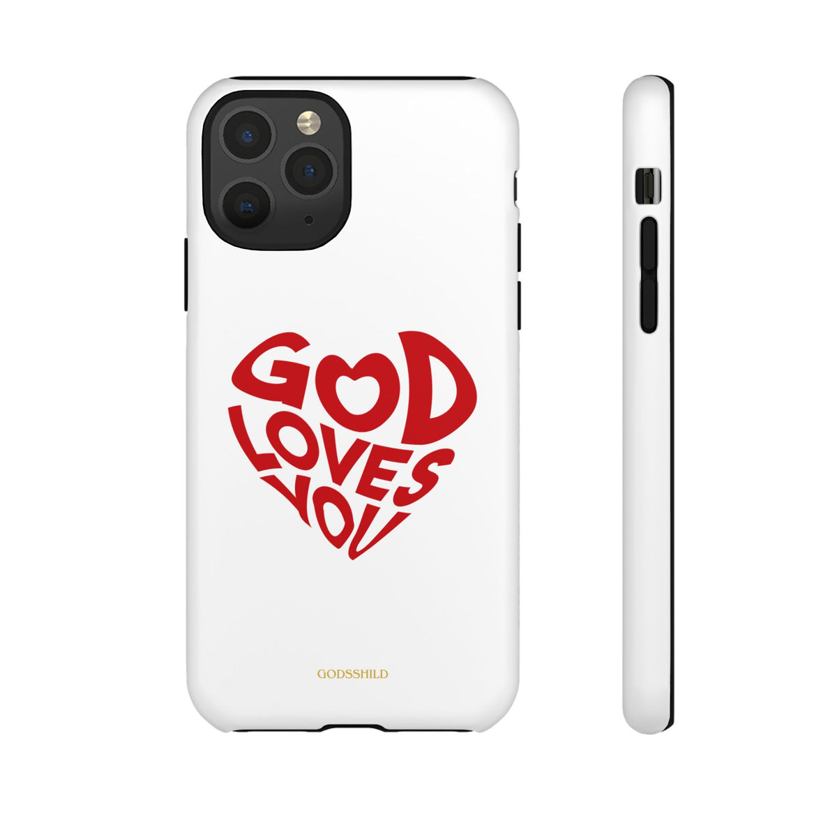 God Loves You heart