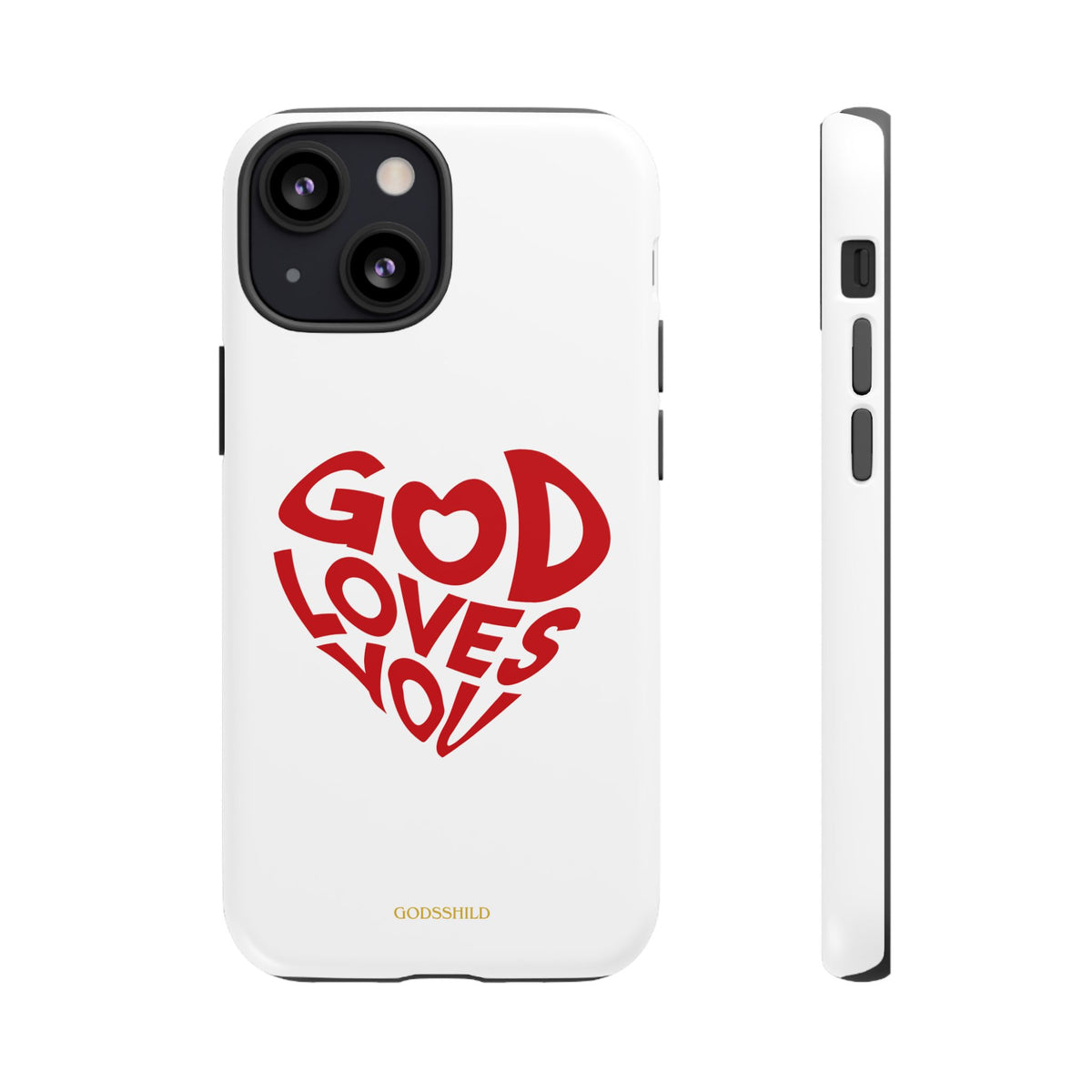 God Loves You heart
