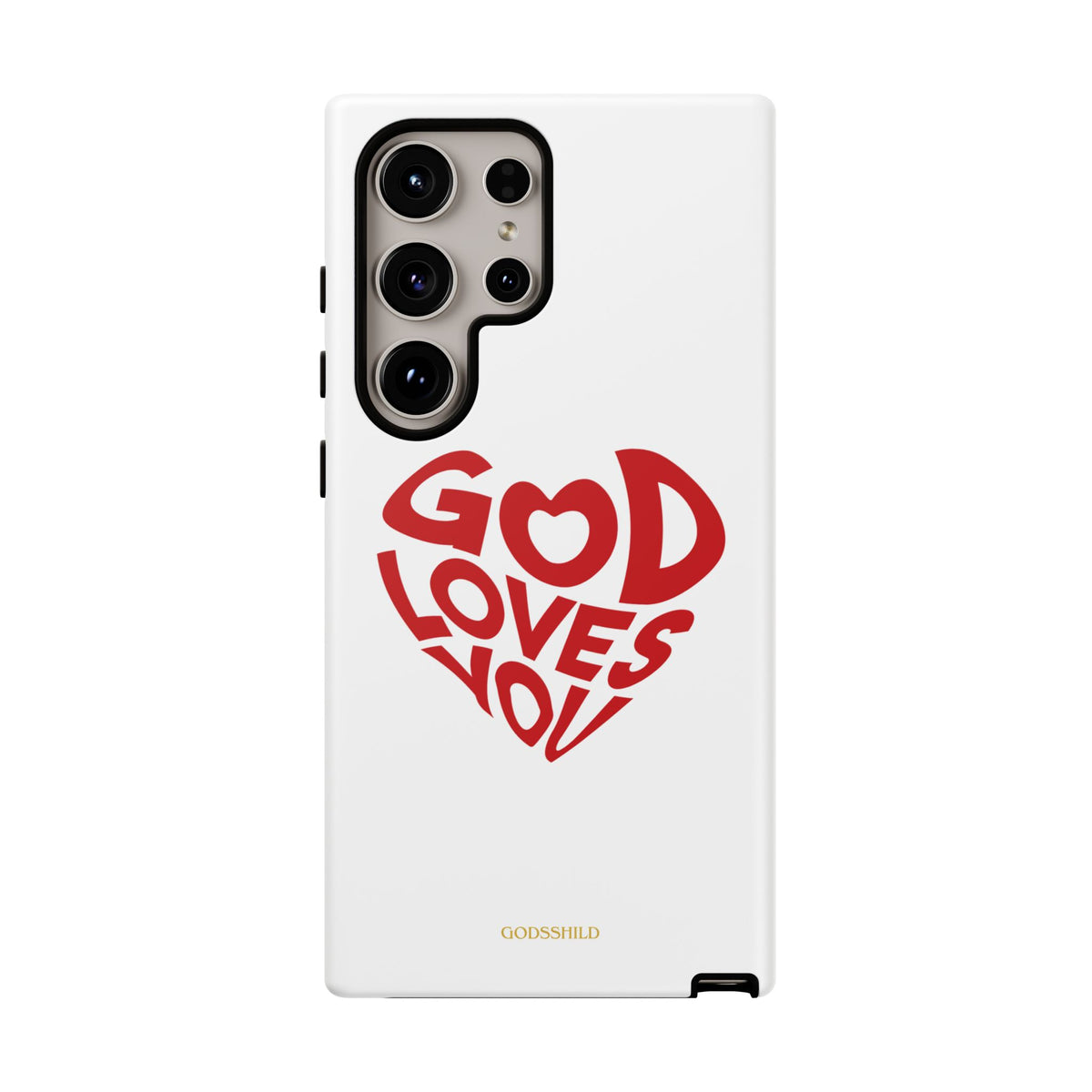 God Loves You heart
