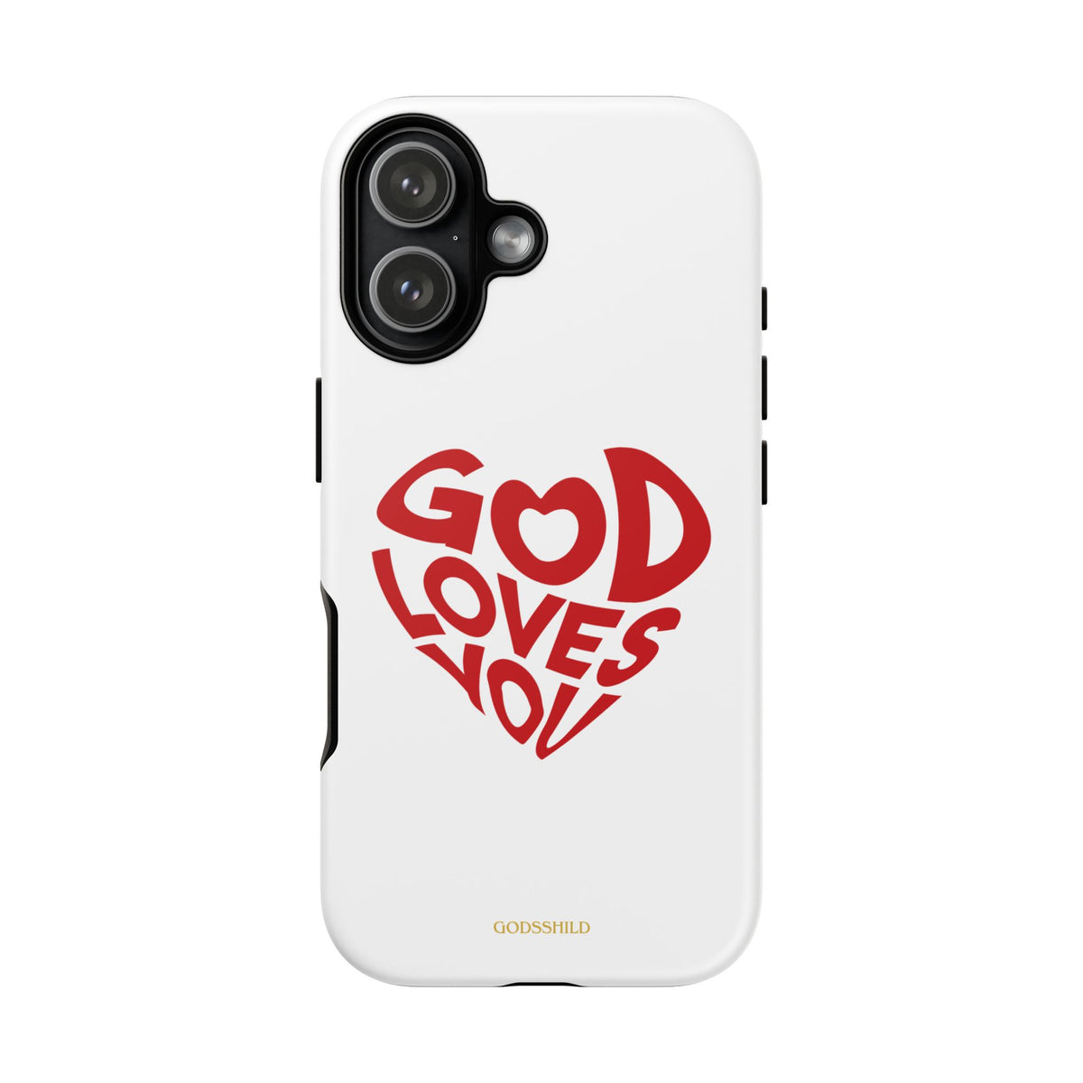 God Loves You heart