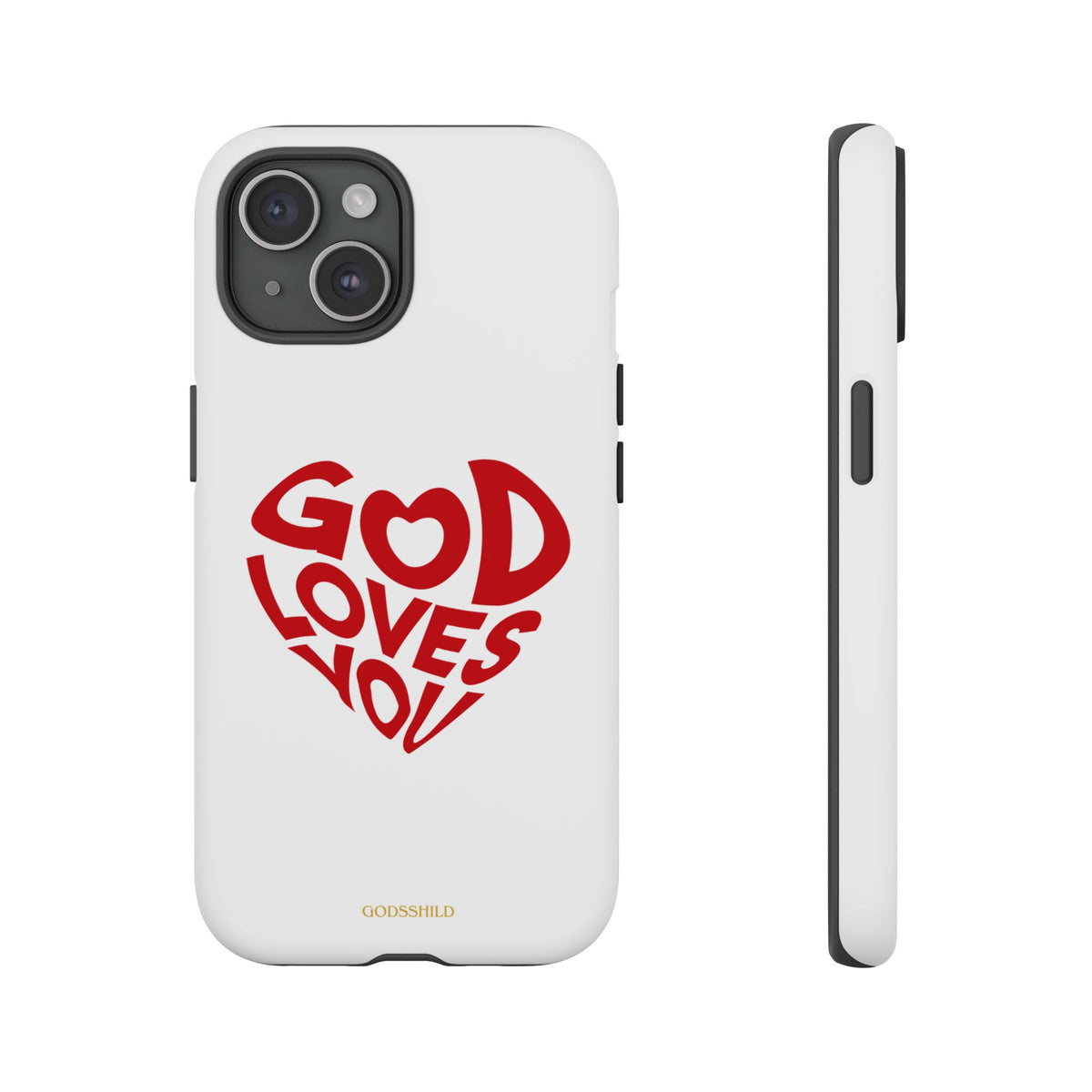 God Loves You heart