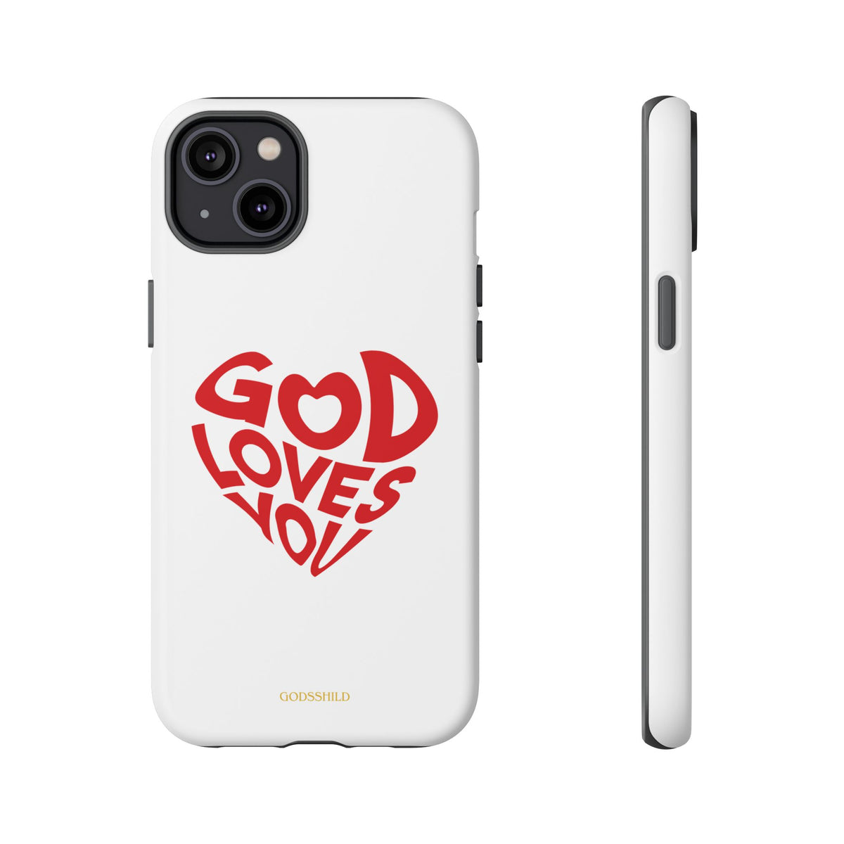God Loves You heart