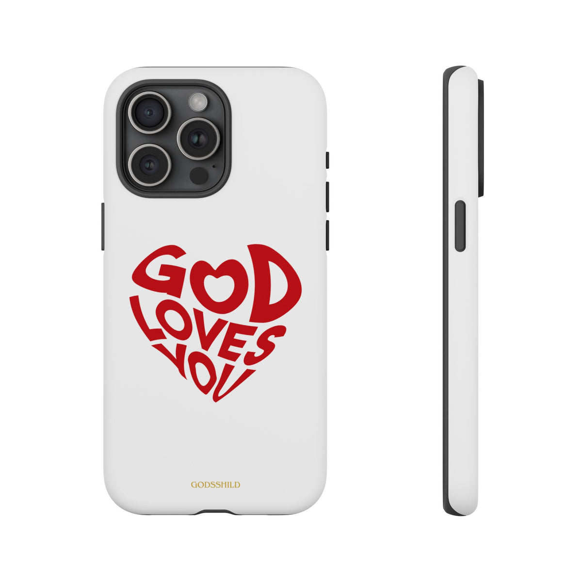 God Loves You heart