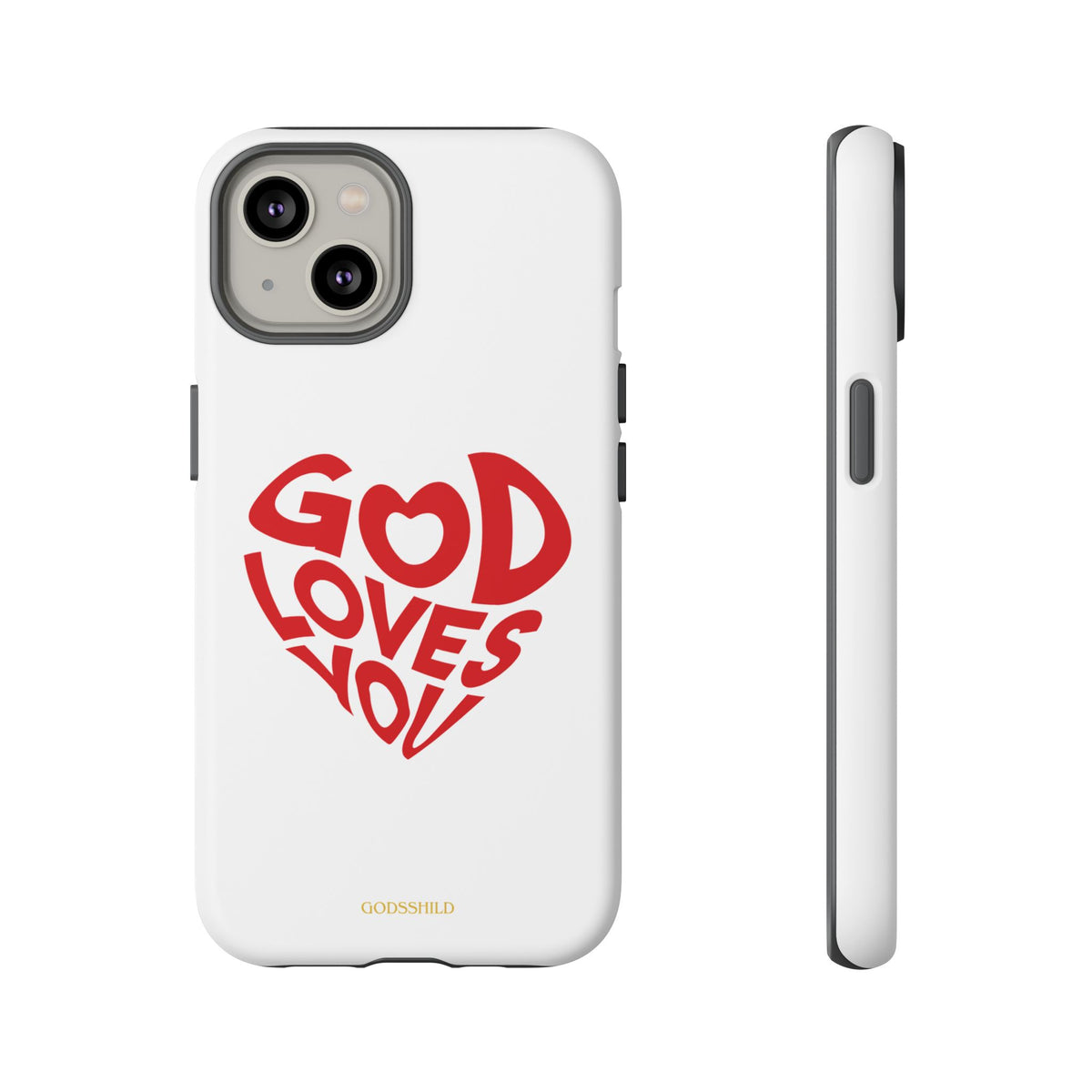 God Loves You heart