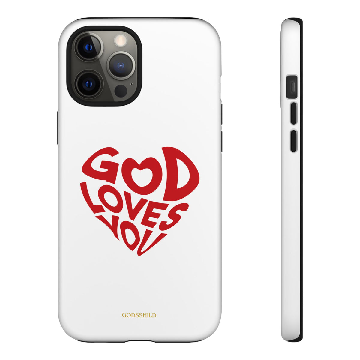 God Loves You heart