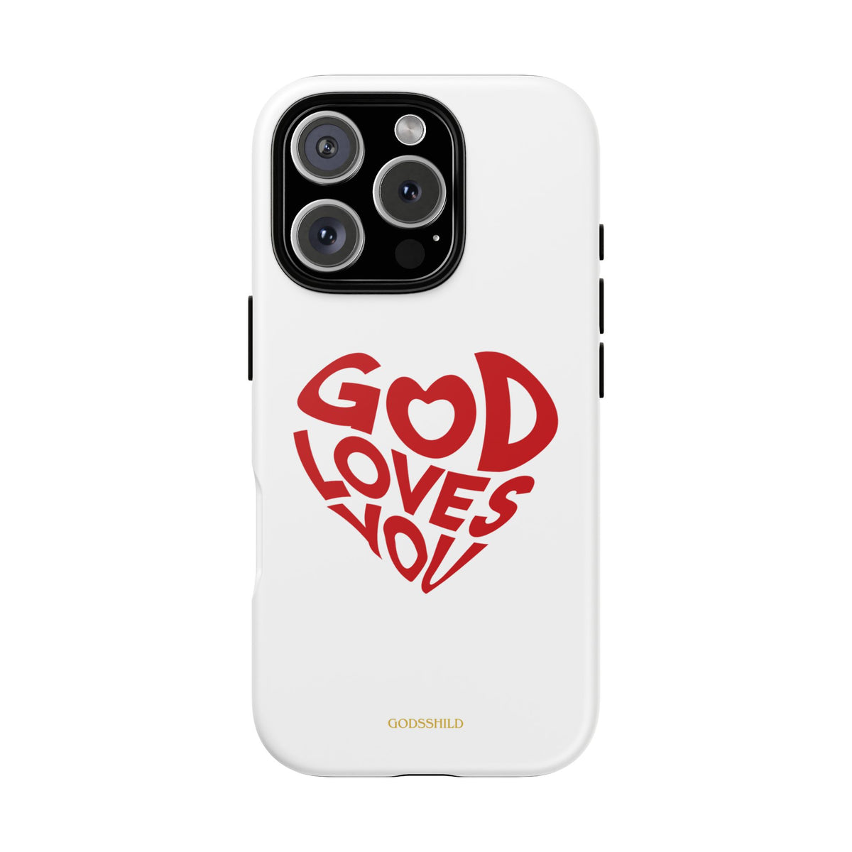 God Loves You heart