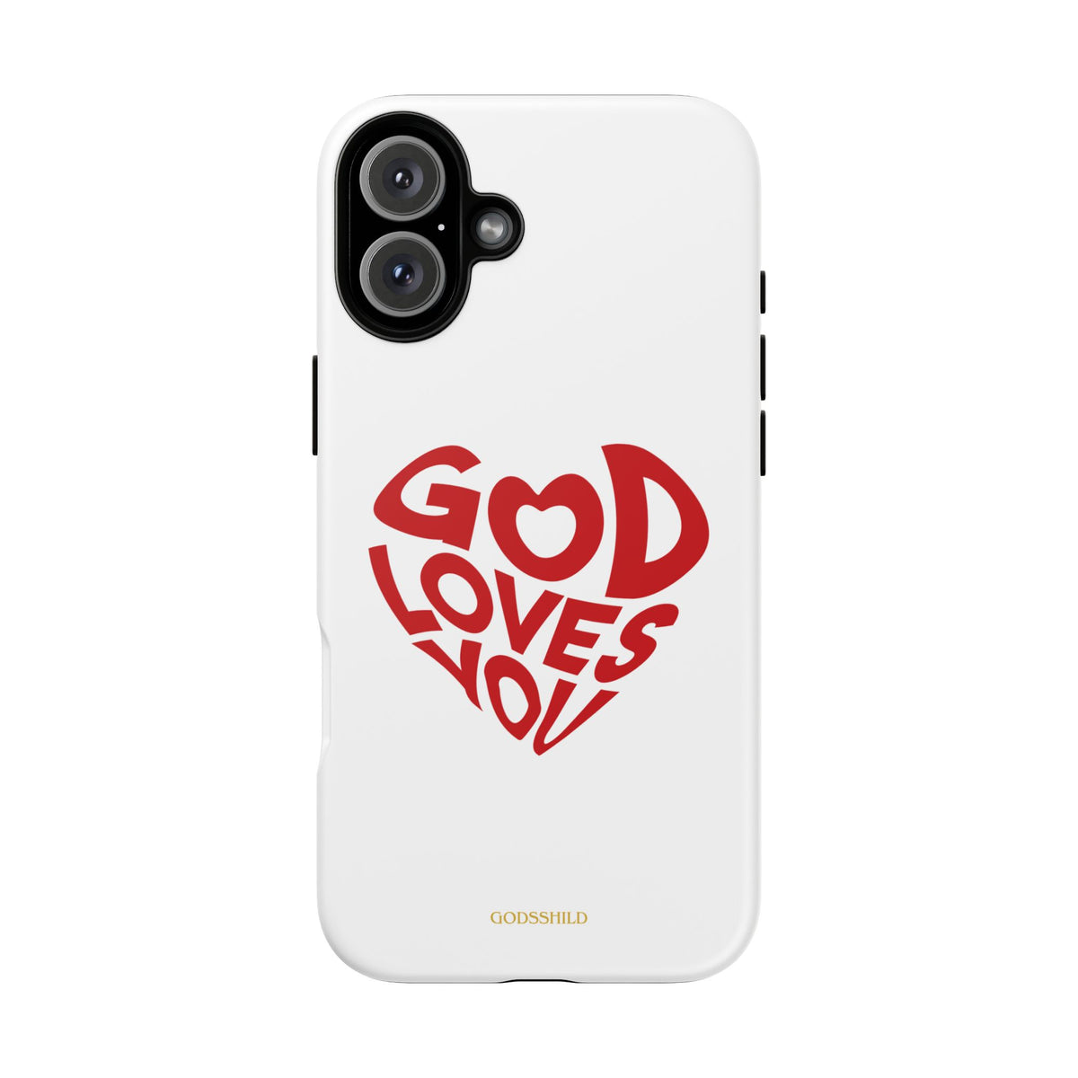 God Loves You heart