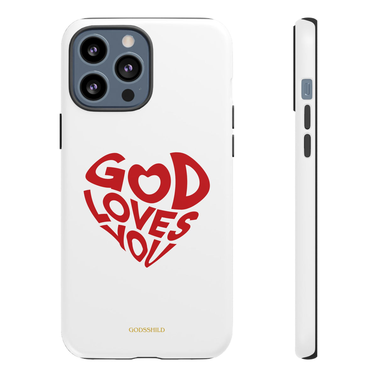 God Loves You heart