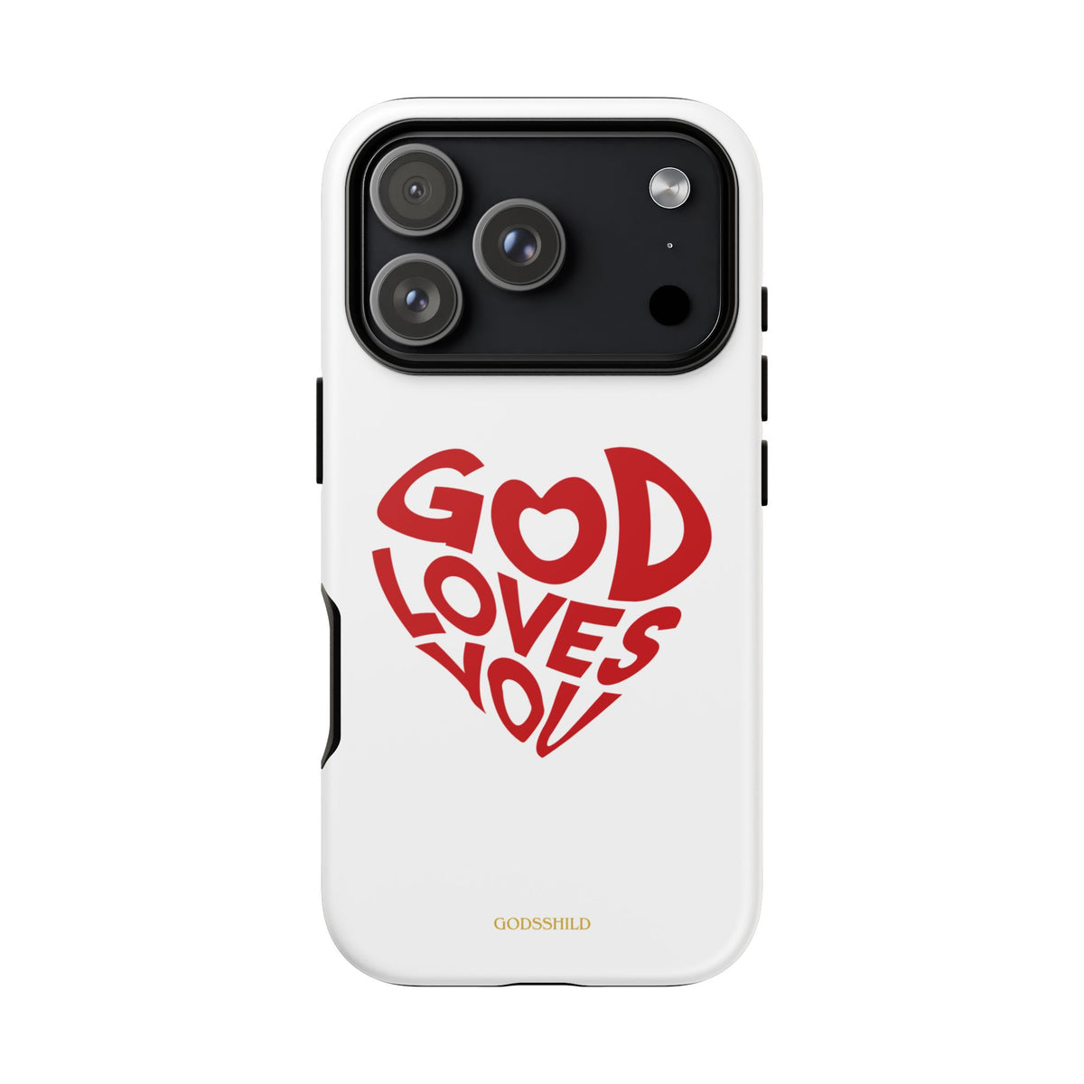 God Loves You heart