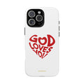 God Loves You heart