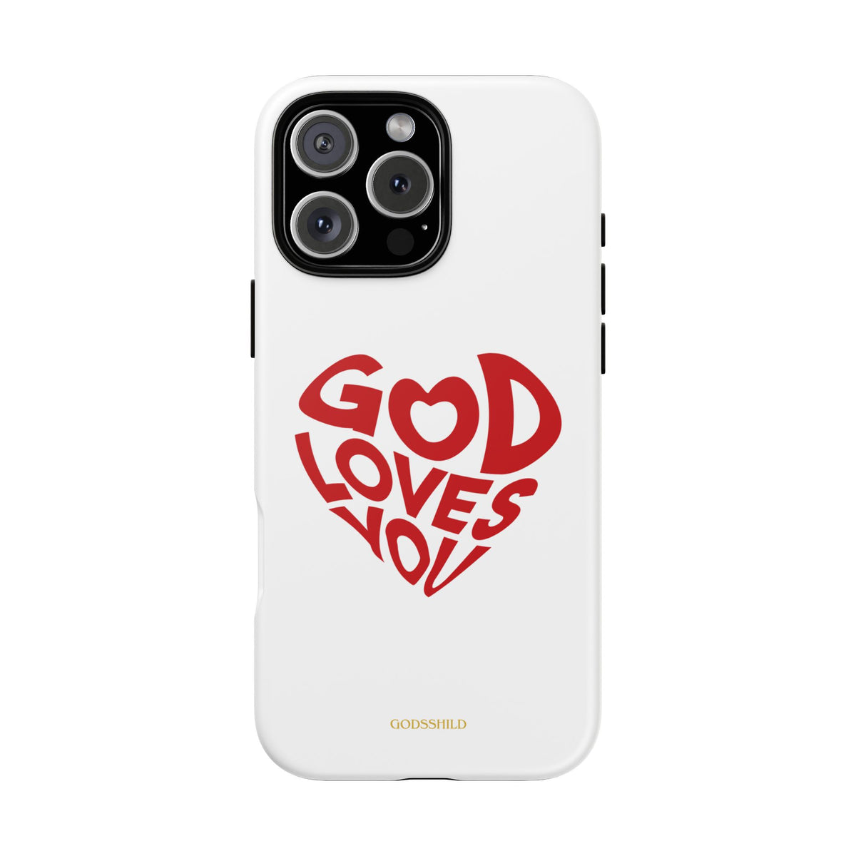 God Loves You heart