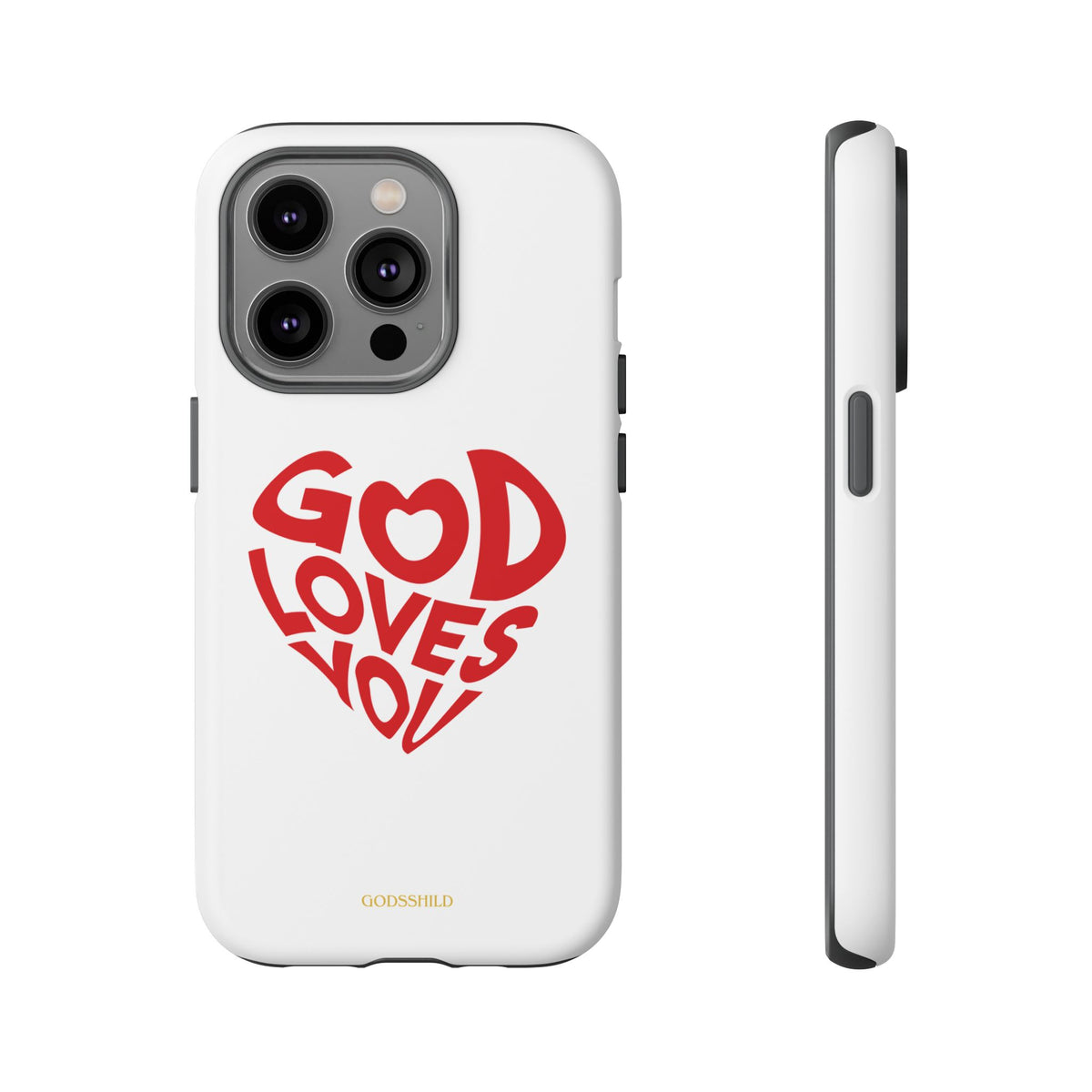 God Loves You heart