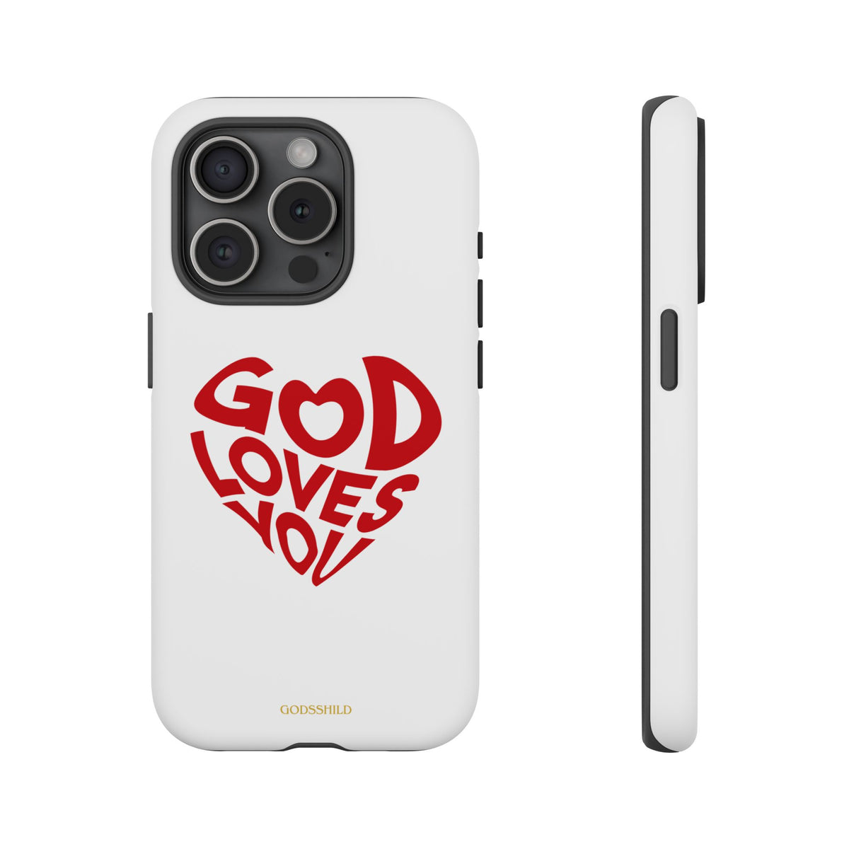 God Loves You heart