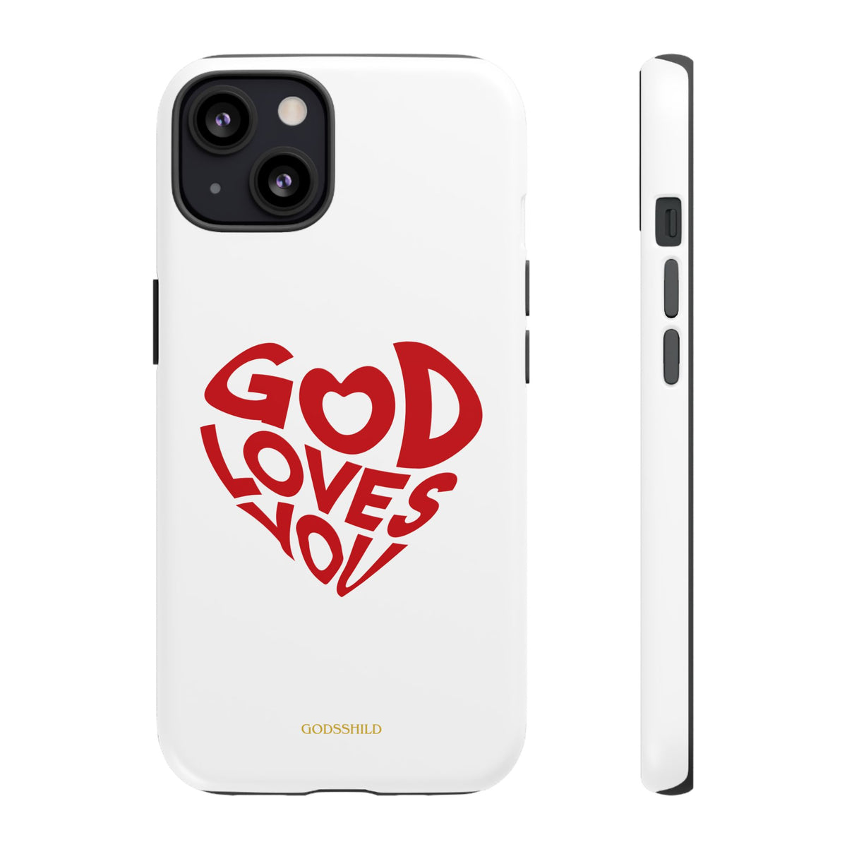 God Loves You heart