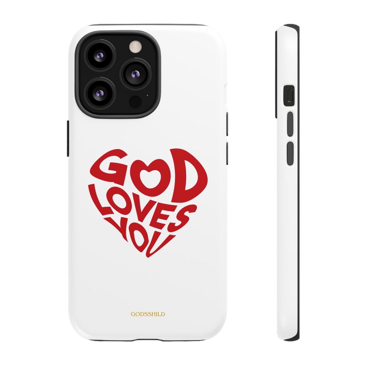 God Loves You heart